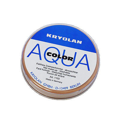 Kryolan Aquacolor 55 mL - compact powder for Professional Make-up Artist Film - HappyGreenStore