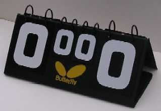 Butterfly Handy Score Board Table Tennis Rubber Blade - HappyGreenStore