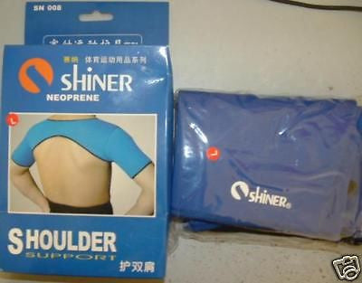 New Shiner stretchable 2 double shoulder support brace - HappyGreenStore