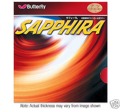 New Butterfly Sapphira rubber - Table tennis ping pong - HappyGreenStore