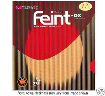 Butterfly Feint OX rubber Table tennis ping pong blade - HappyGreenStore