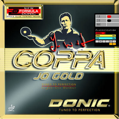 Donic COPPA Jo GOLD Rubber Table tennis Blade Racket - HappyGreenStore