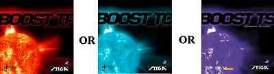 Stiga Boost TC or TP or TS Tension Clic Power Sound Rubber table tennis no blade - HappyGreenStore