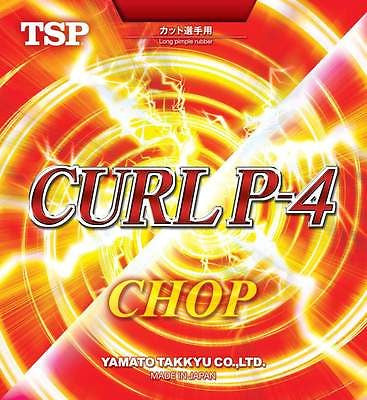 TSP Curl P-4 P4 CHOP Rubber Table Tennis Ping Pong Developed by Koji Matsushita - HappyGreenStore