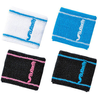 New Genuine Authentic Butterfly Pile Wrist band table tennis ping pong - HappyGreenStore