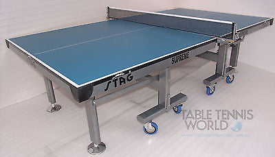 High Quality Stag SUPREME 30 30mm SOLID Top Table Tennis ITTF approved table - HappyGreenStore