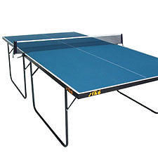 Stag Family Compact Outdoor 12mm Compreg Top Table Tennis Table + bats balls - HappyGreenStore