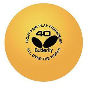 Butterfly Training Ball 40mm Table Tennis Rubber Blade - HappyGreenStore