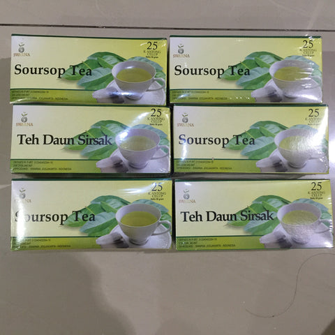 Healthy Tea Uric/Soursop Tea/Ant Nest/Hypertension/Habbatussaudah/Rheumatic GOOD - HappyGreenStore