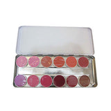 Genuine KRYOLAN Lip Rouge 6/12/24 Color Palettes -  Lipstick Classic Lip Sticks - HappyGreenStore