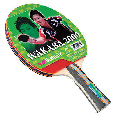 Butterfly Wakaba/Addoy/Timo Boll 2000 FL Shakehand Table Tennis Racket Paddle - HappyGreenStore