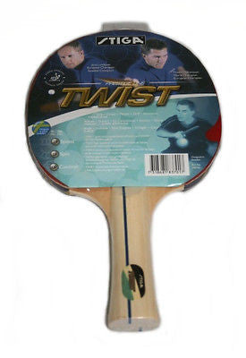 Stiga Twist or Fight Table Tennis Racket Ping pong Bat Ready Made racquet - HappyGreenStore