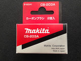 MAKITA 100% GENUINE CARBON BRUSH CB-203 SUIT MAKTEC MT240/MT360/RP2300FC/2414NB - HappyGreenStore