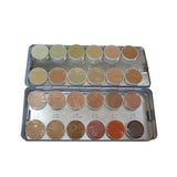 GENUINE KRYOLAN DERMA COLOR CAMOUFLAGE CREME IN 12/24 COLORS PALETTES - HappyGreenStore