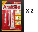 Genuine New Araldite AB High Performance Epoxy Adhesive Glue - 5 Minutes Rapid) - HappyGreenStore