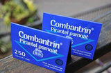 Combantrin 12 Tablets/3 Bottles treat worms infections pinworms, roundworms - HappyGreenStore