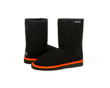 Black With a Twist Fluoro UggBoots UGG Boots -Aussie Sheepskin Made In Australia. 7 Colours to Choose - HappyGreenStore