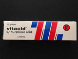 Vitacid Retinoic Acid RETIN-OL Cream 0.1 Vitamin A FOR Anti Ageing/Acne/Wrinkle - HappyGreenStore