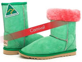 Classic Short Deluxe UggBoots Bold Carnival Colors Ugg Boots - Made In Australia - HappyGreenStore