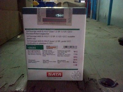 SATA Minijet 4400B RP/HVLP Gravity Paint Spray Gun Spraygun 1.0mm or 1.2mm + CUP - HappyGreenStore