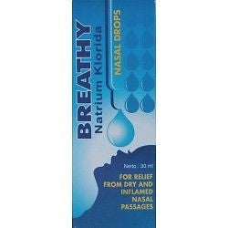 Breathy Nasal Spray/Drops - Moisturise Dry Nasal Membrane FOR Cold/Bleeding Nose - HappyGreenStore