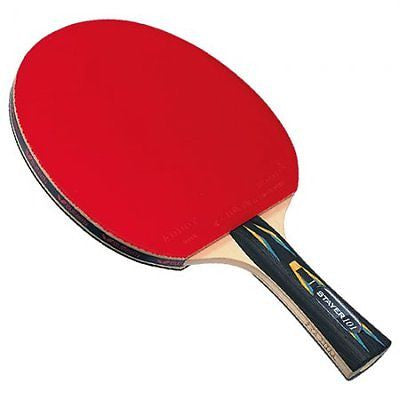 Butterfly Stayer 101 Table Tennis Racket Paddle Bat Racquet with Addoy Rubbers - HappyGreenStore