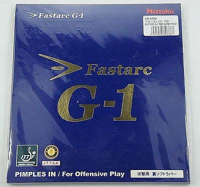 Nittaku Fastarc C-1/Fastarc G-1/Fastarc S-1 Table Tennis Rubber - No racket - HappyGreenStore
