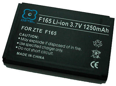 Telstra ZTE F165 F165i T165i G380 J-G380 battery Next G +1 yr warranty 1250 mAH! - HappyGreenStore