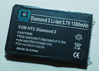 HTC Touch Diamond2 Diamond battery Warhawk +1yrwarranty - HappyGreenStore