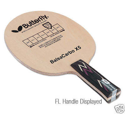 Butterfly Balsa Carbo X5 blade table tennis ping pong - HappyGreenStore