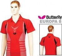 Butterfly shirt Europa 3 8 9 13 15 table tennis T-Shirt - HappyGreenStore