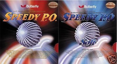 Butterfly Speedy PO or  soft rubber Table tennis ping - HappyGreenStore