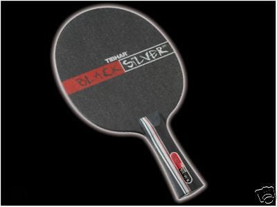 Tibhar Black Silver blade table tennis ping pong rubber - HappyGreenStore