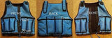 Weighted Vest 8.5 kg Stamina Adjustable Metal Weight - HappyGreenStore