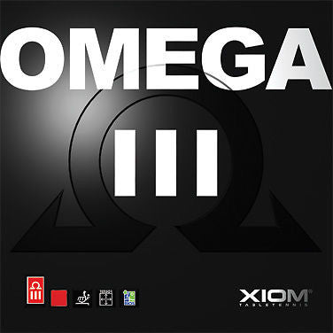 Xiom Omega III 3 (Tensor) rubber table tennis ping pong - HappyGreenStore