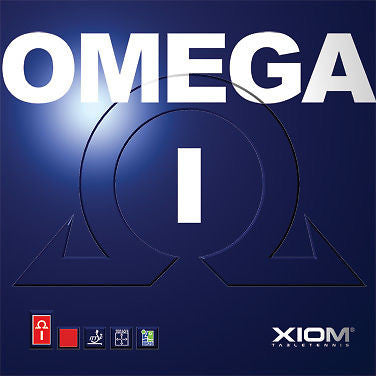 Xiom Omega 1 rubber (Asian version) table tennis ping - HappyGreenStore