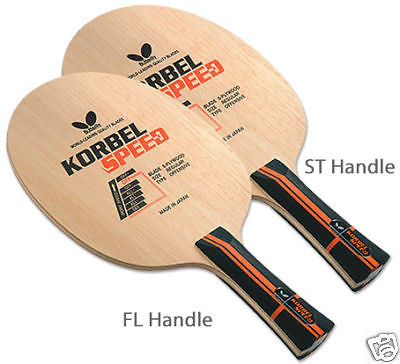 Butterfly Korbel Speed blade table tennis racket rubber - HappyGreenStore