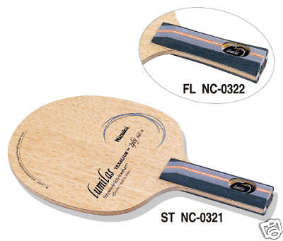 Nittaku Lumilas blade table tennis racket No rubber - HappyGreenStore