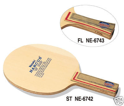 Nittaku Narcus blade table tennis racket rubber racquet - HappyGreenStore