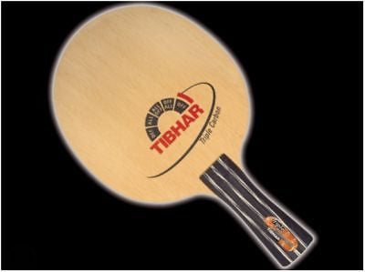 Tibhar Triple Carbon Shakehand/Chinese penhold blade table tennis racket rubber - HappyGreenStore