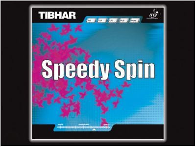 Tibhar Speedy Spin Rubber table tennis blade Racket - HappyGreenStore