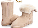 Breezer Boot with zip UggBoots Ugg Boots -12 colors to choose.Made in Australia - HappyGreenStore