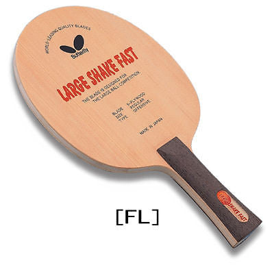 Butterfly Large Shake fast blade table tennis racket - HappyGreenStore