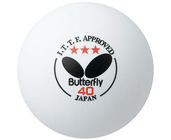 Butterfly 3 stars Premium Table Tennis Ball 40 mm Blade - HappyGreenStore