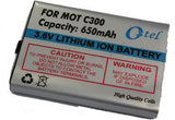 Motorola C350 C300 V180 V150 V220 E380 battery + 1 year warranty - HappyGreenStore