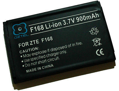 Telstra ZTE F168 168 battery Next G +1 yr warranty - HappyGreenStore