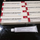 Celestoderm V Cream/Celestoderm V with Garamycin Cream/ Benoson N For Dermatosis/Psoriasis - HappyGreenStore