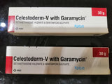 Celestoderm V Cream/Celestoderm V with Garamycin Cream/ Benoson N For Dermatosis/Psoriasis - HappyGreenStore