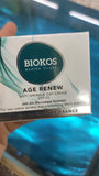 NEW BIOKOS Age Renew Anti Aging Anti Wrinkle Moisturizer Face Day Cream with SPF 25 Reduce Wrinkle Line Bio Microalgae Extract SALE GO