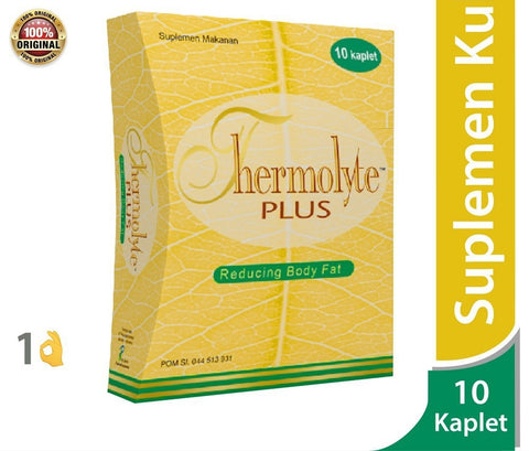 Thermolyte Plus - Herbal Fat Burner Slimming - Alternative to Xenical Orlistat